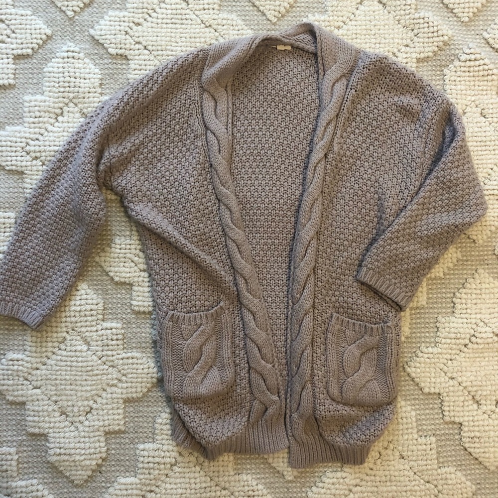 Chunky cardigan